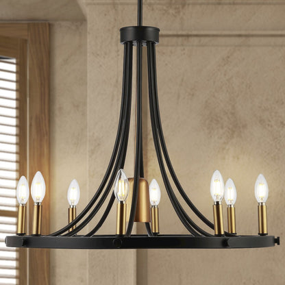 Urbanna Adjustable Iron Transitional Modern Led Chandelier