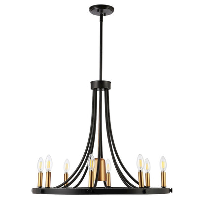 Urbanna Adjustable Iron Transitional Modern Led Chandelier