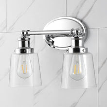 Beverly Iron/Seeded Glass Classic Cottage Led Vanity Light