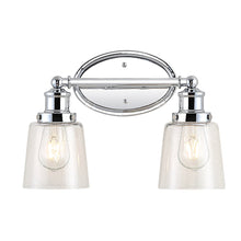Beverly Iron/Seeded Glass Classic Cottage Led Vanity Light