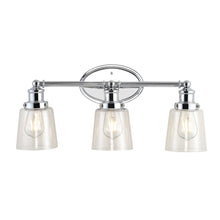 Beverly Iron/Seeded Glass Classic Cottage Led Vanity Light