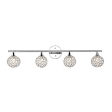 Maeve Iron/Glass Contemporary Glam Led Vanity Light