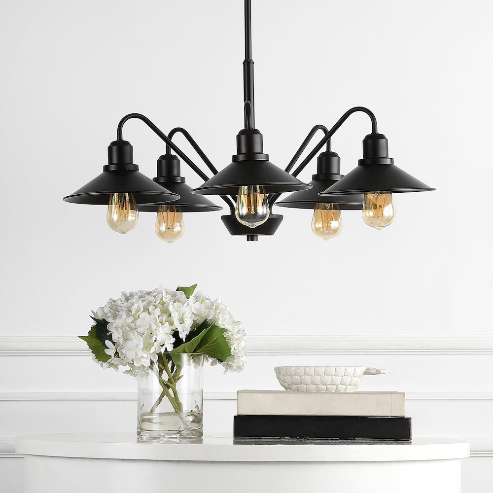 Cade Metal Farmhouse Industrial Led Pendant