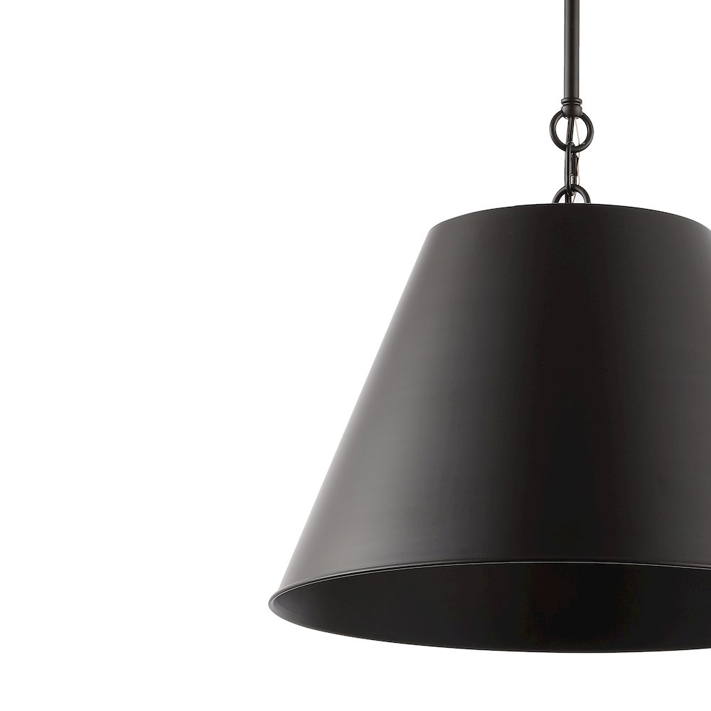 Harper Industrial Farmhouse Iron Led Pendant