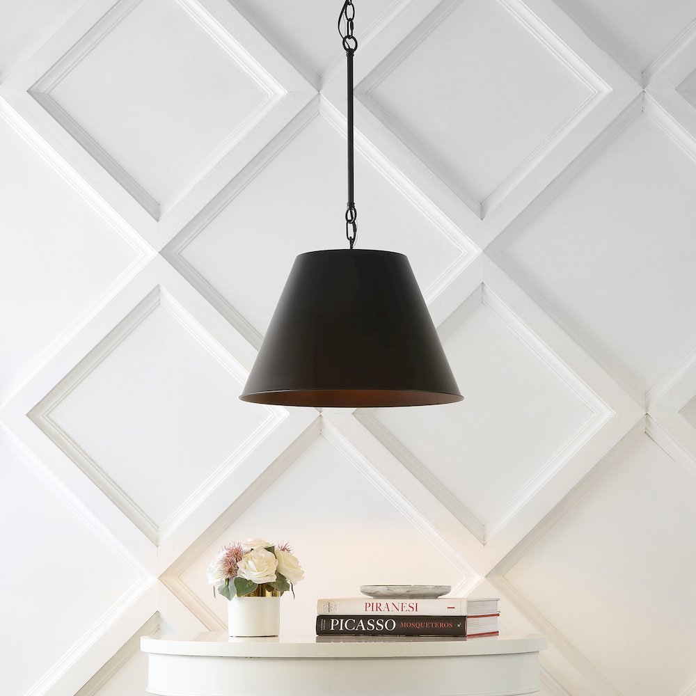 Harper Industrial Farmhouse Iron Led Pendant