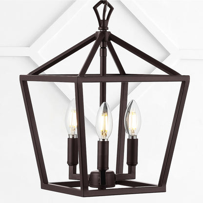 Pagodabulb Lantern Metal Led Pendant