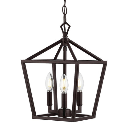 Pagodabulb Lantern Metal Led Pendant
