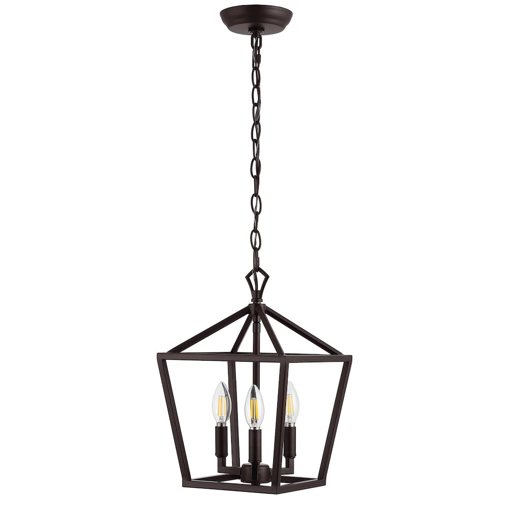 Pagodabulb Lantern Metal Led Pendant