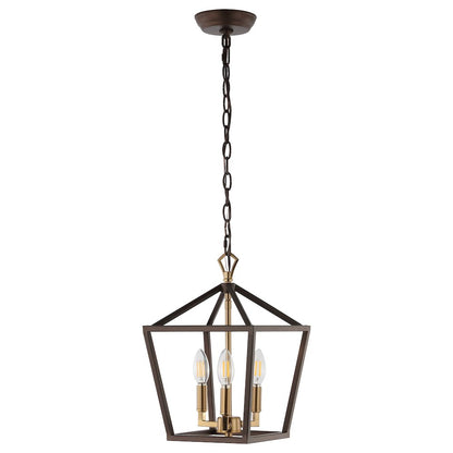Ojai Iron Classic Modern Lantern Led Pendant