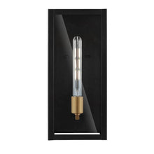 Berlin Iron/Glass Modern Industrial Led Outdoor Lantern