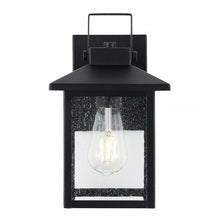 Bungalow Iron/Seeded Glass Rustic Traditionl Led Outdoor Lantern (Set Of 2)