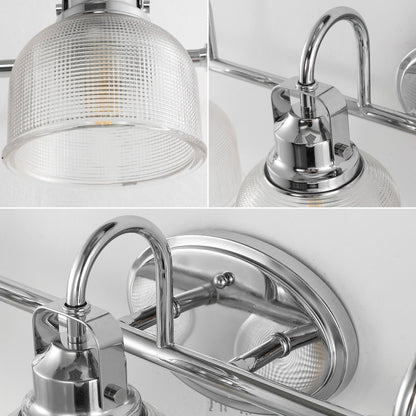 Virginia 5-Light Metal/Glass Led Vanity Light