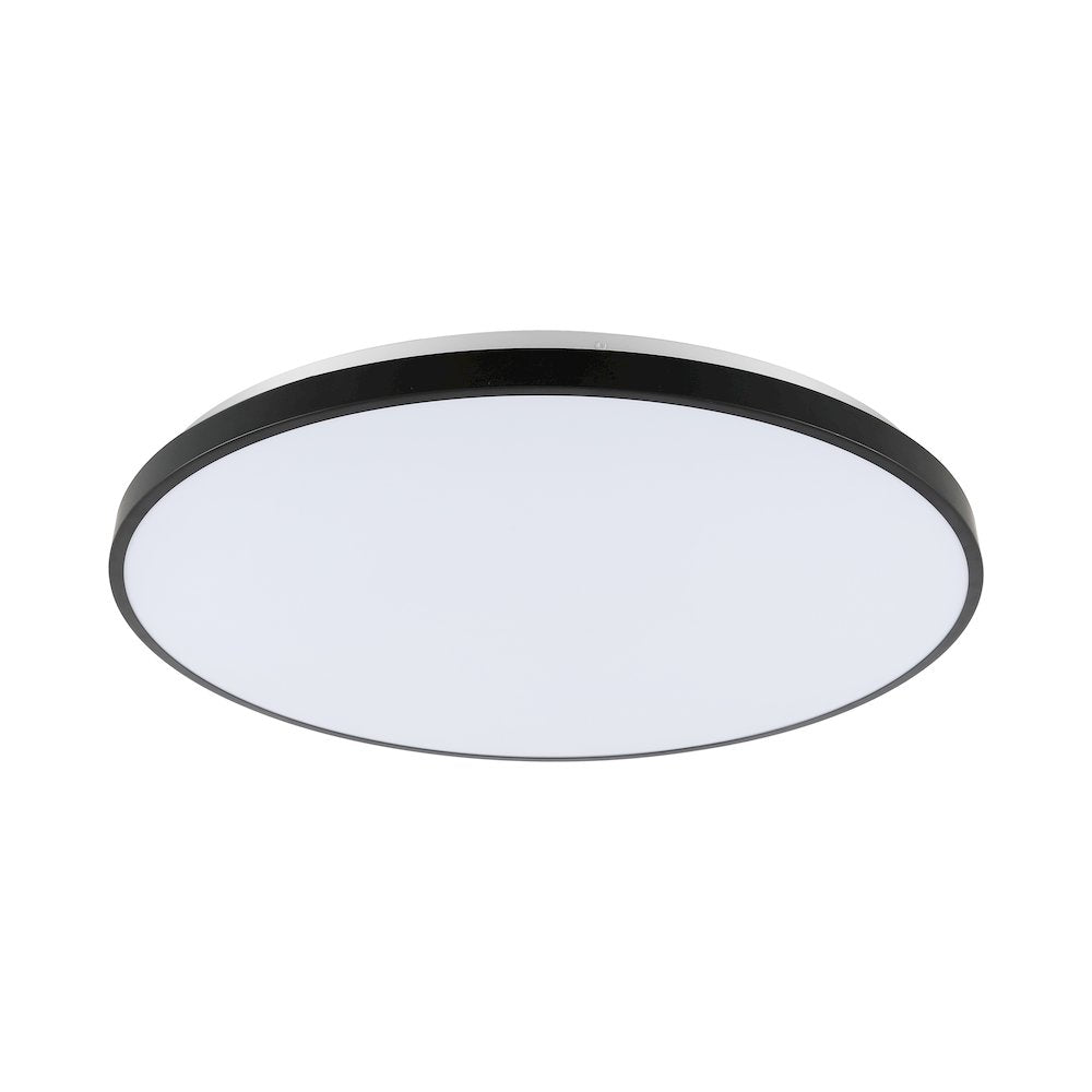 Astrid 1-Light Modern Minimalist Iron Circle Integrated Led Flush Mount