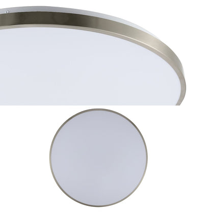 Astrid 1-Light Modern Minimalist Iron Circle Integrated Led Flush Mount