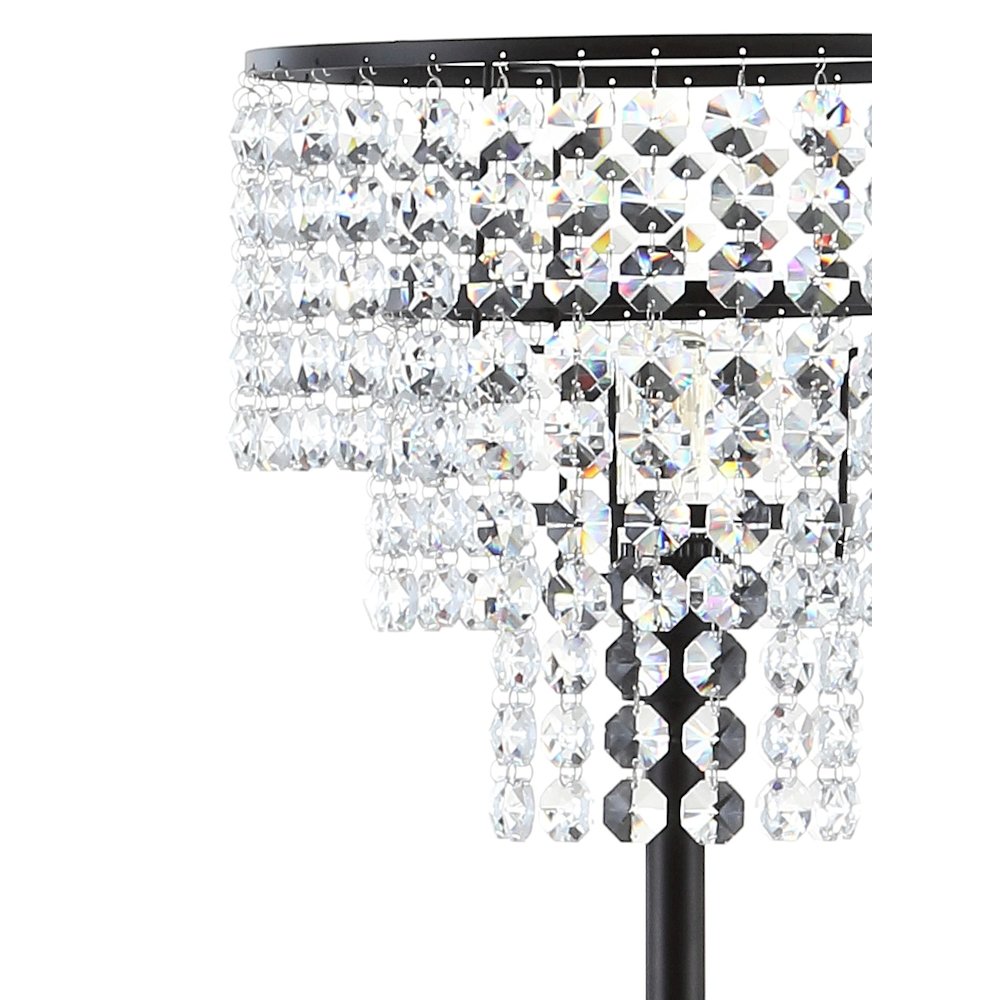 Juliette Crystal/Metal Floor Lamp