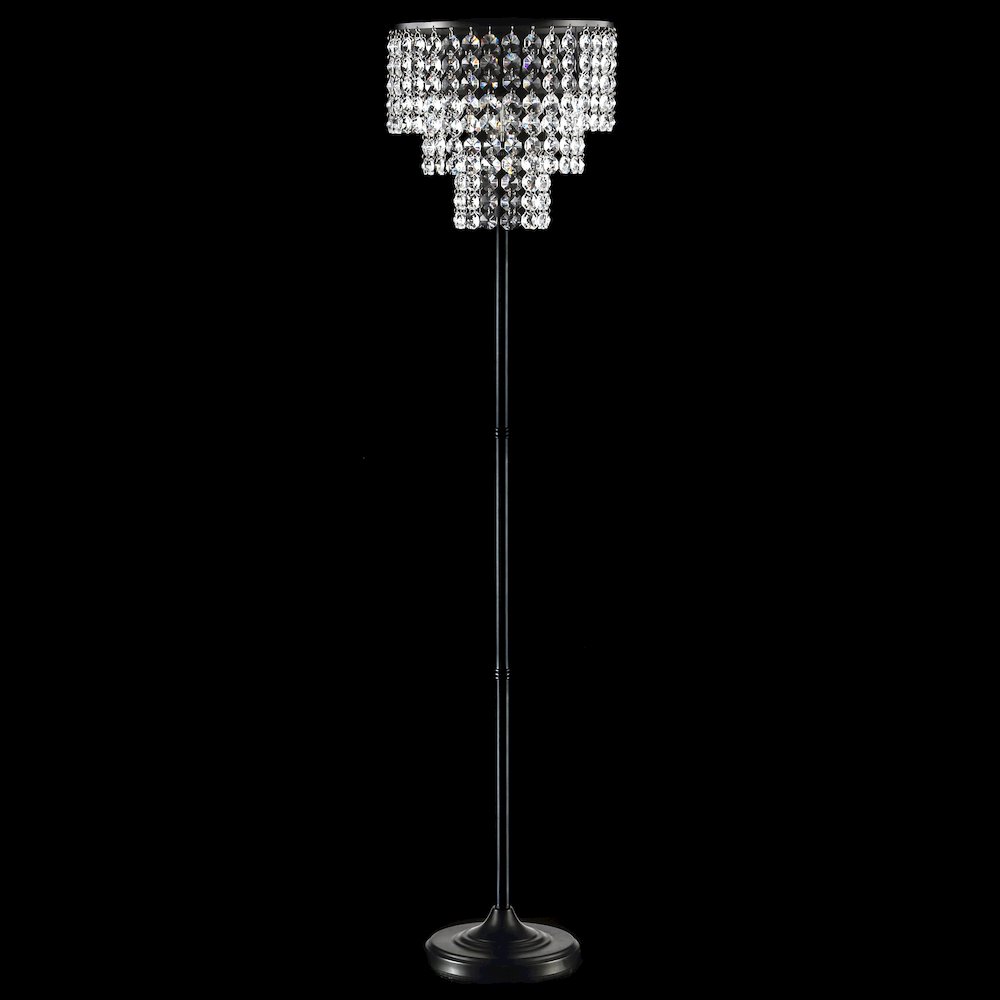 Juliette Crystal/Metal Floor Lamp
