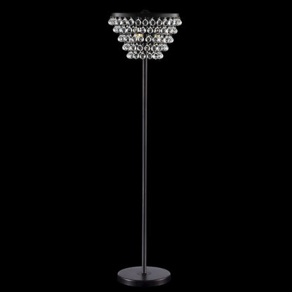 Jemma Crystal/Metal Led Floor Lamp