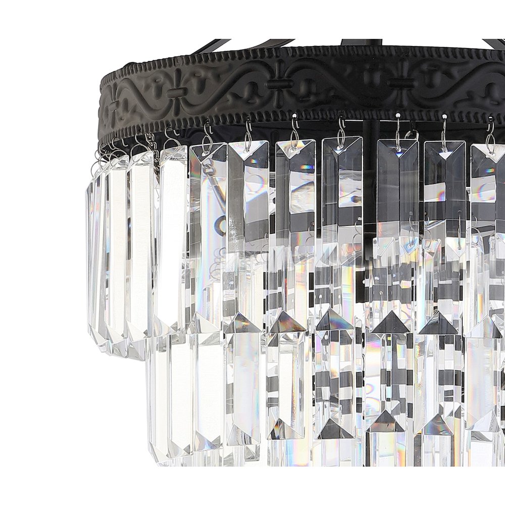 Wyatt Crystal Led Chandelier