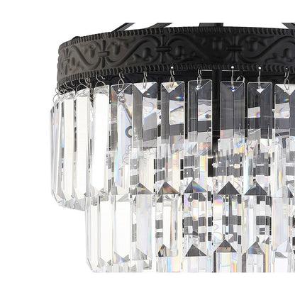 Wyatt Crystal Led Chandelier