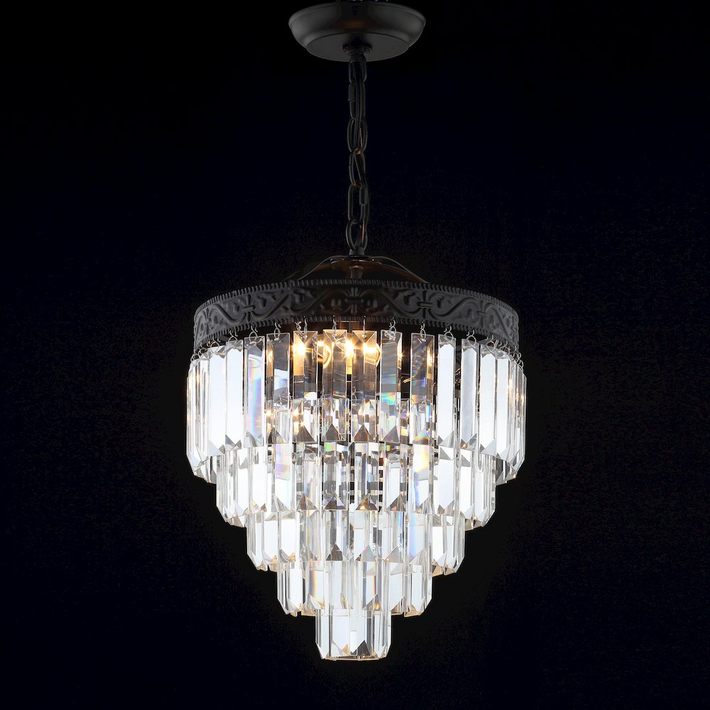 Wyatt Crystal Led Chandelier