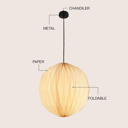 Vaughn Modern Vintage Orb Honeycomb Shade LED Pendant Light