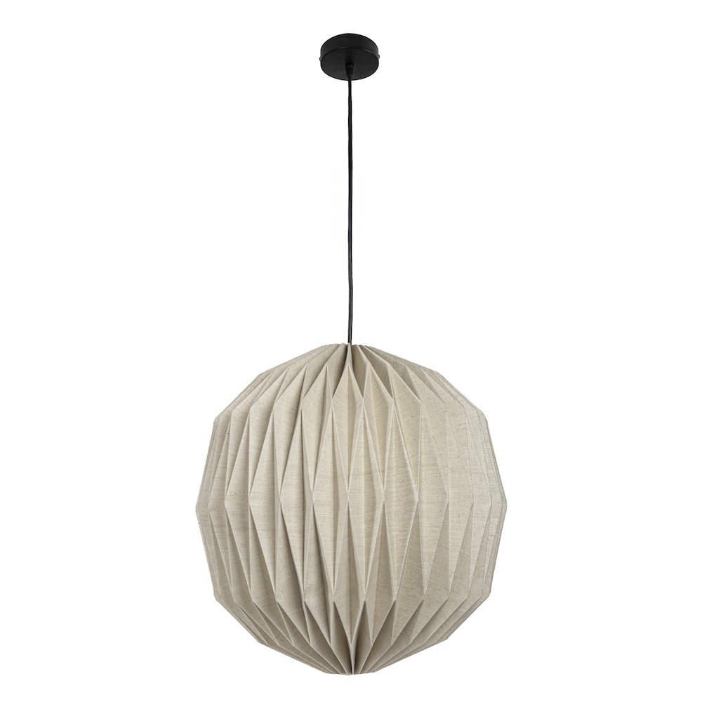 Vaughn Modern Vintage Orb Honeycomb Shade LED Pendant Light