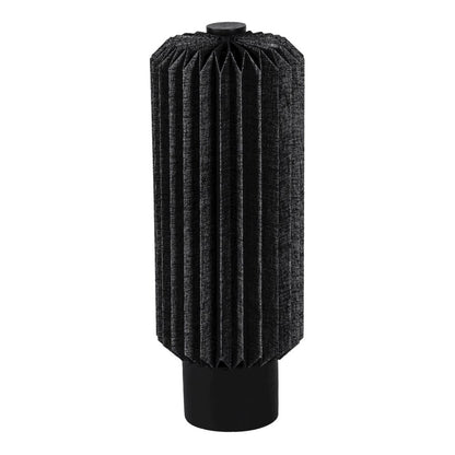 Banks Modern Minimalist Paper Pleated Column Accent LED Table Lamp