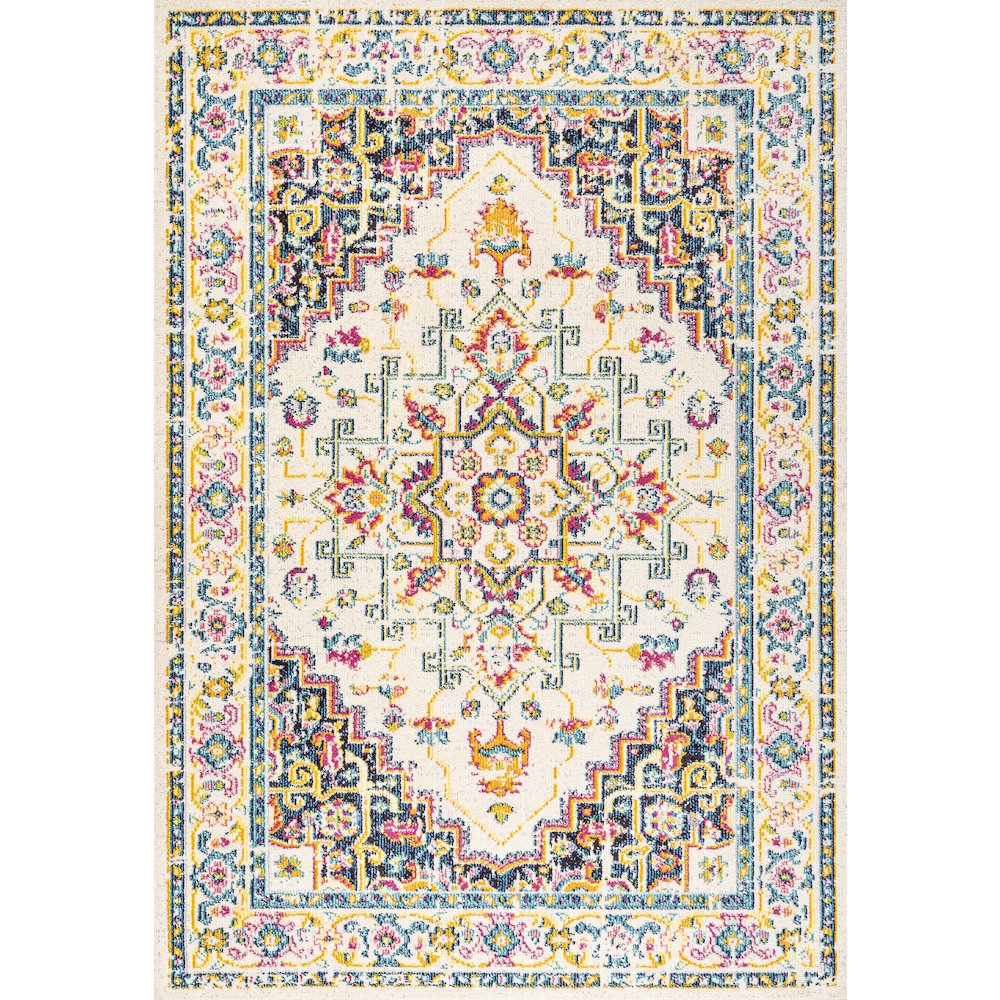 Brooklyn Geometric Medallion Area Rug