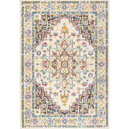 Brooklyn Geometric Medallion Area Rug