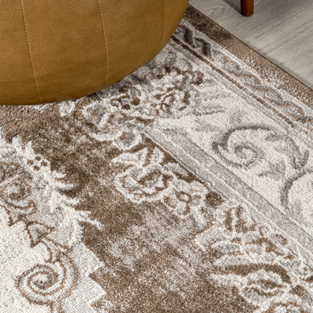 Rosalia Cottage Medallion Runner Rug