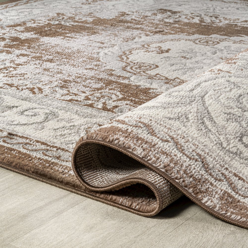 Rosalia Cottage Medallion Runner Rug