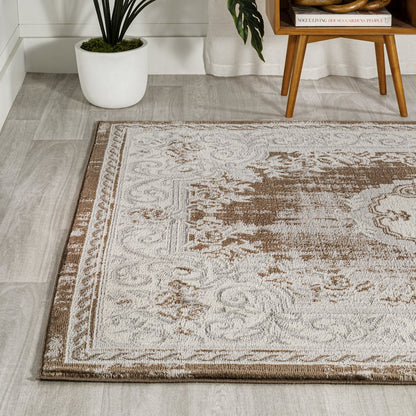 Rosalia Cottage Medallion Area Rug