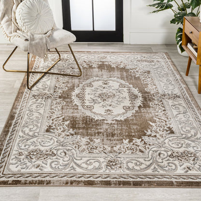 Rosalia Cottage Medallion Area Rug