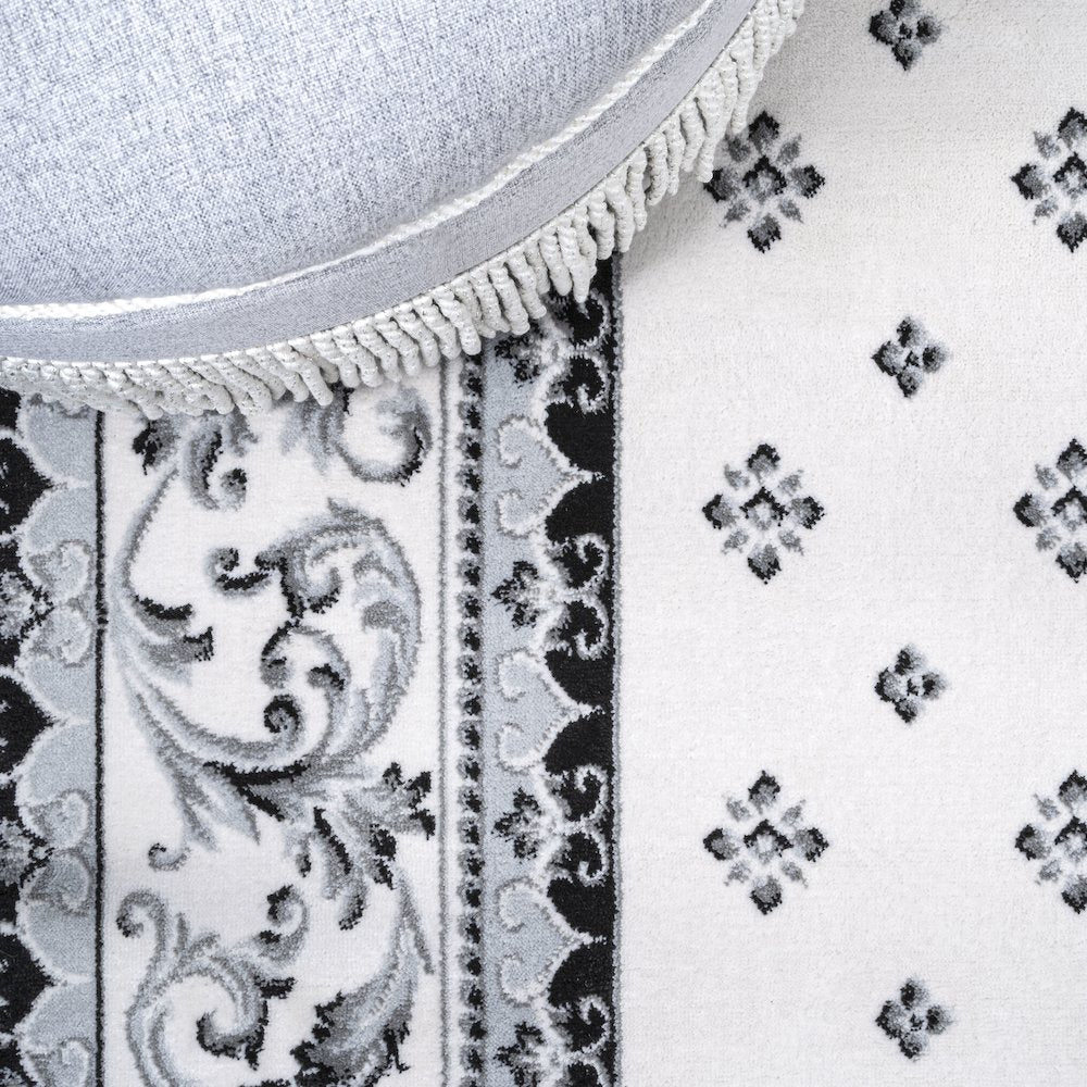 Acanthus French Border Area Rug
