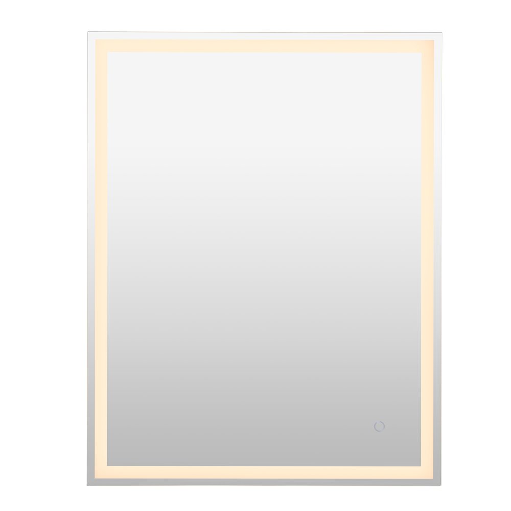 Anti-Fog Aluminum Frontback Lit Tri Color Led Bathroom Vanity Mirror