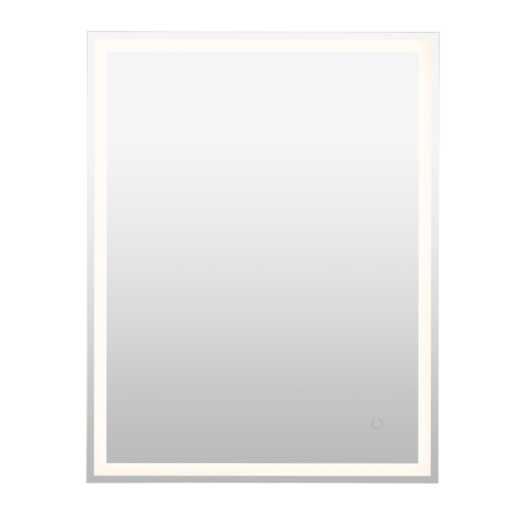 Anti-Fog Aluminum Frontback Lit Tri Color Led Bathroom Vanity Mirror