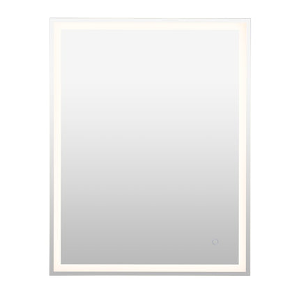 Anti-Fog Aluminum Frontback Lit Tri Color Led Bathroom Vanity Mirror