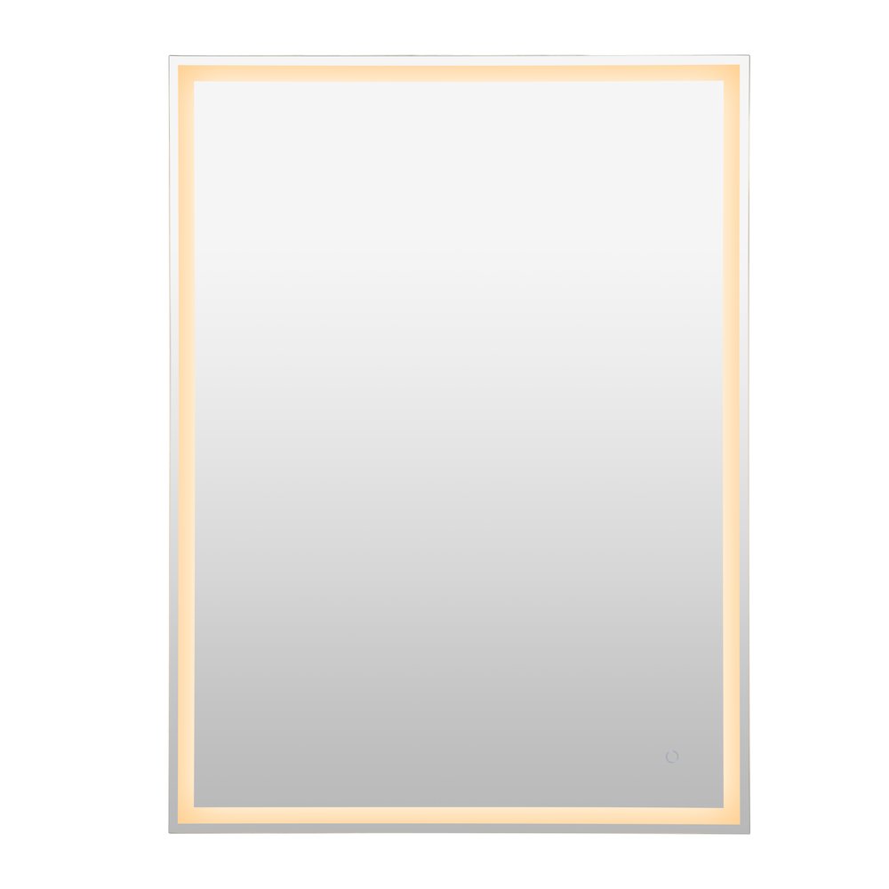 Anti-Fog Aluminum Frontback Lit Tri Color Led Bathroom Vanity Mirror