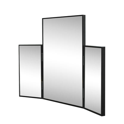 Orthos 3-Way Medium Rectangular Trifold Adjustable Aluminum Alloy Framed Vanity
