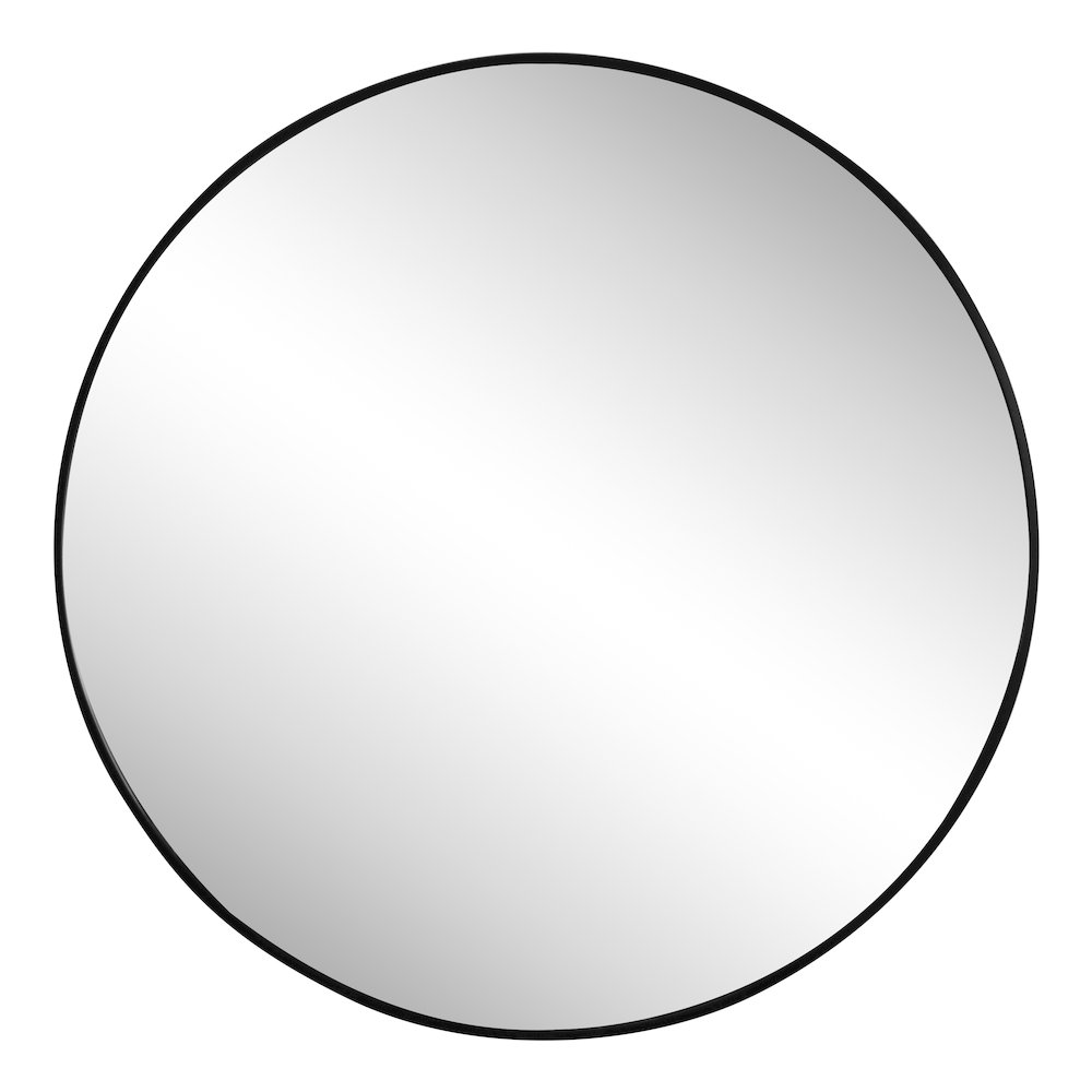 Eclipse Medium Circle Aluminum Alloy Framed Wall Mounted Mirror