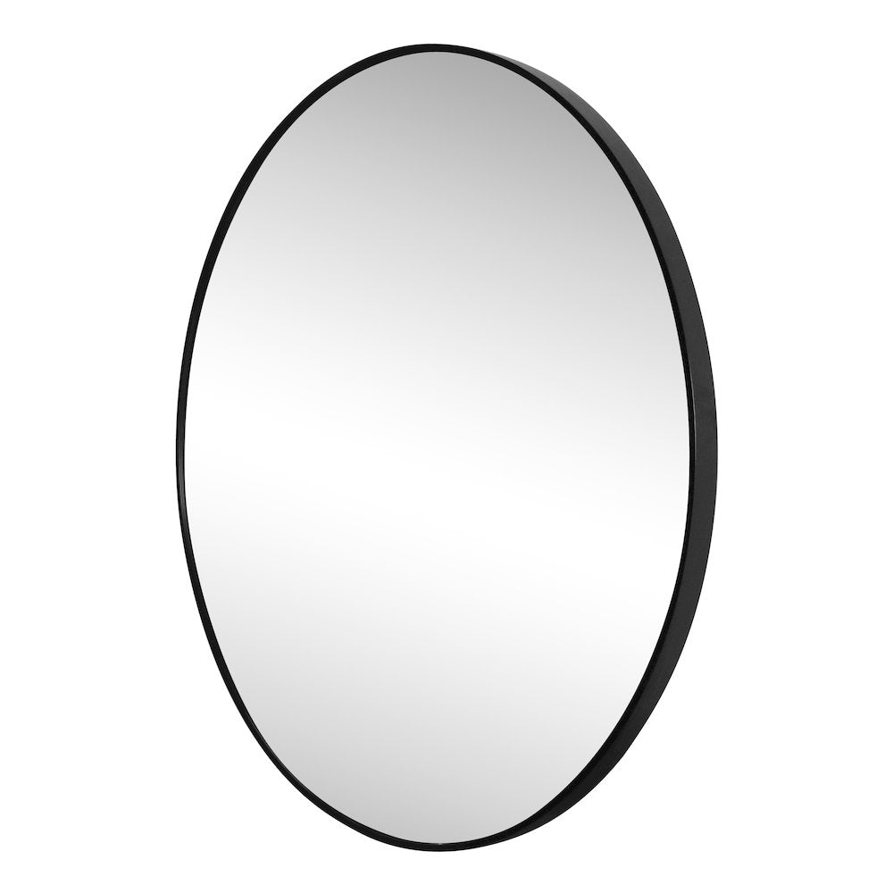Eclipse Medium Circle Aluminum Alloy Framed Wall Mounted Mirror