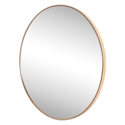 Eclipse Medium Circle Aluminum Alloy Framed Wall Mounted Mirror