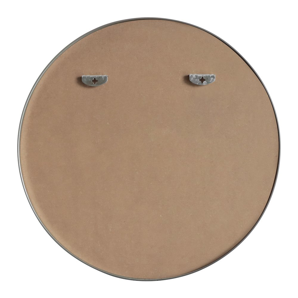 Eclipse Medium Circle Aluminum Alloy Framed Wall Mounted Mirror