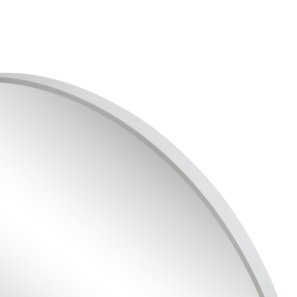 Eclipse Medium Circle Aluminum Alloy Framed Wall Mounted Mirror