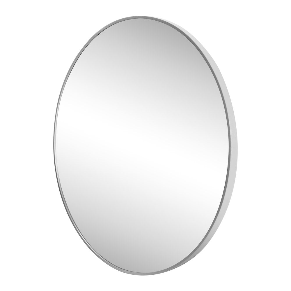 Eclipse Medium Circle Aluminum Alloy Framed Wall Mounted Mirror