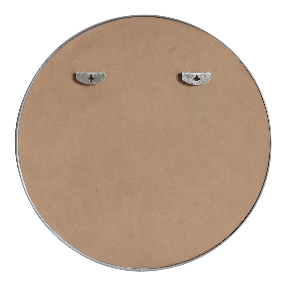 Eclipse Small Circle Aluminum Alloy Framed Wall Mounted Mirror