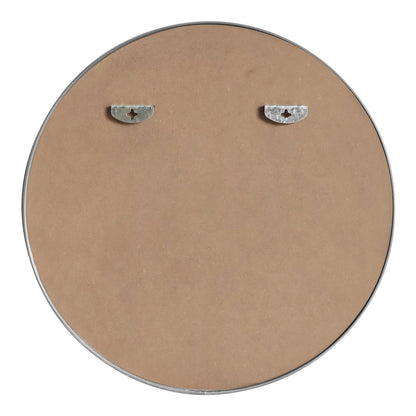 Eclipse Small Circle Aluminum Alloy Framed Wall Mounted Mirror