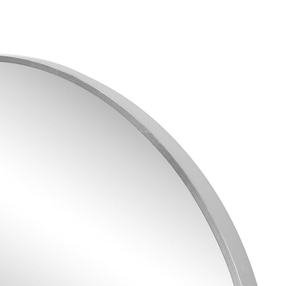 Eclipse Small Circle Aluminum Alloy Framed Wall Mounted Mirror