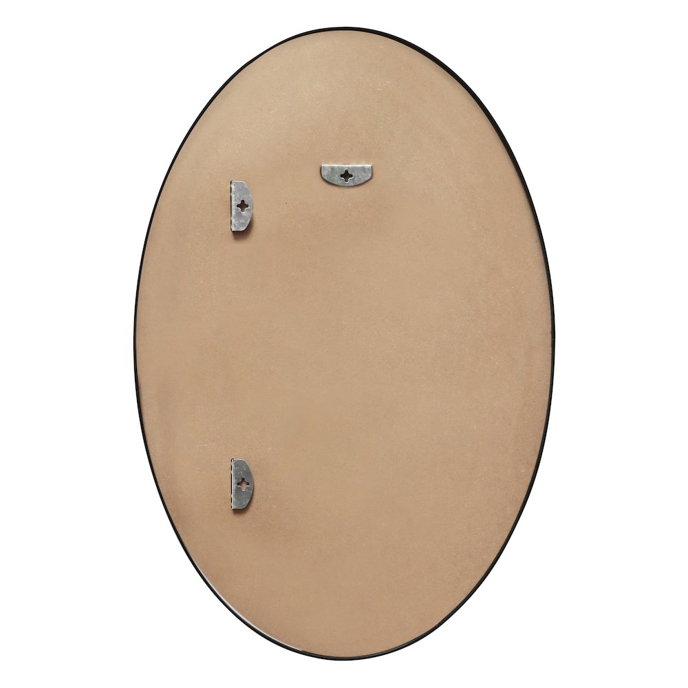 Ellipse Medium Oval Aluminum Alloy Framed Wall Mounted Mirror