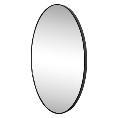 Ellipse Medium Oval Aluminum Alloy Framed Wall Mounted Mirror